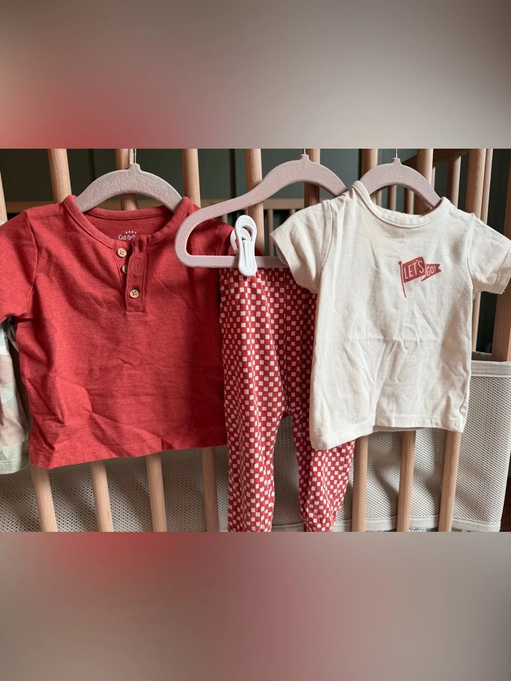 Cat & Jack Baby Boy 6-9 month Matching Sets Tops and Pants